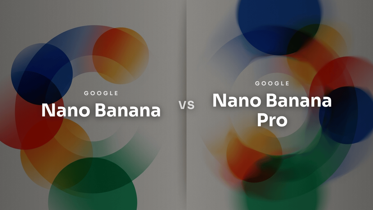 Nano Banana versus Nano Banana Pro