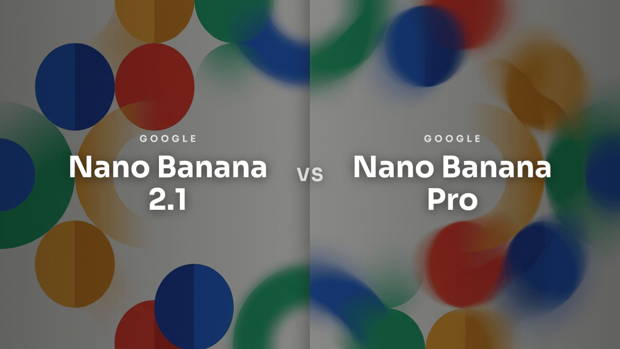 Nano Banana 2.1 versus Nano Banana Pro