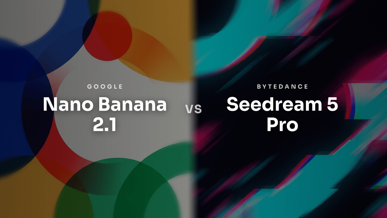 Nano Banana 2.1 versus Seedream 5 Pro