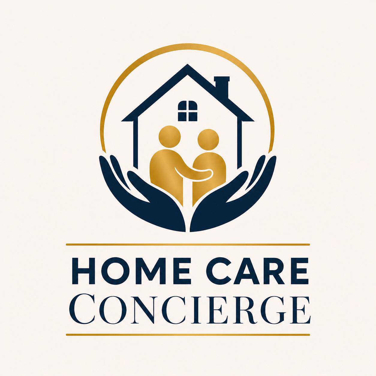 Can you make the two icons of the same height. And also improve the font used for the word Concierge