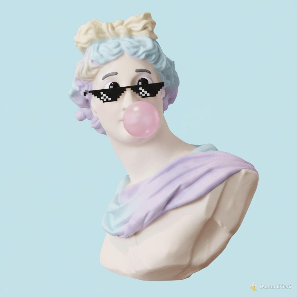 cute 3D mascot character based on this photo, Pixar/claymation style, big expressive eyes, soft rounded shapes, pastel colors, soft studio lighting, clean simple background, adorable friendly look
