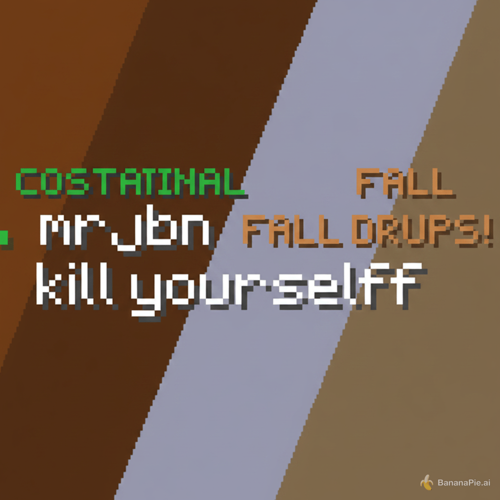 make this image say ´´kill yourselff´´ instead of what it says