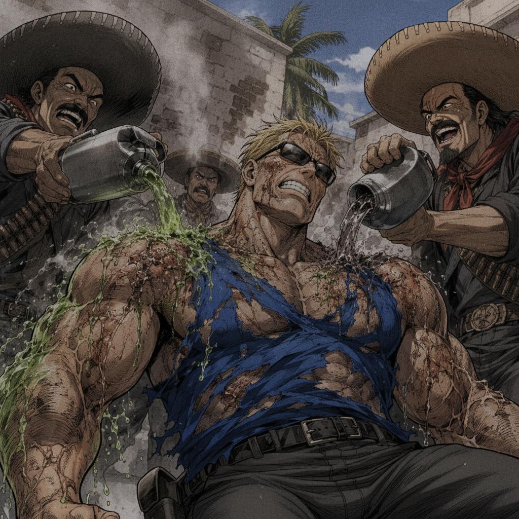 oh no he died and they are happy