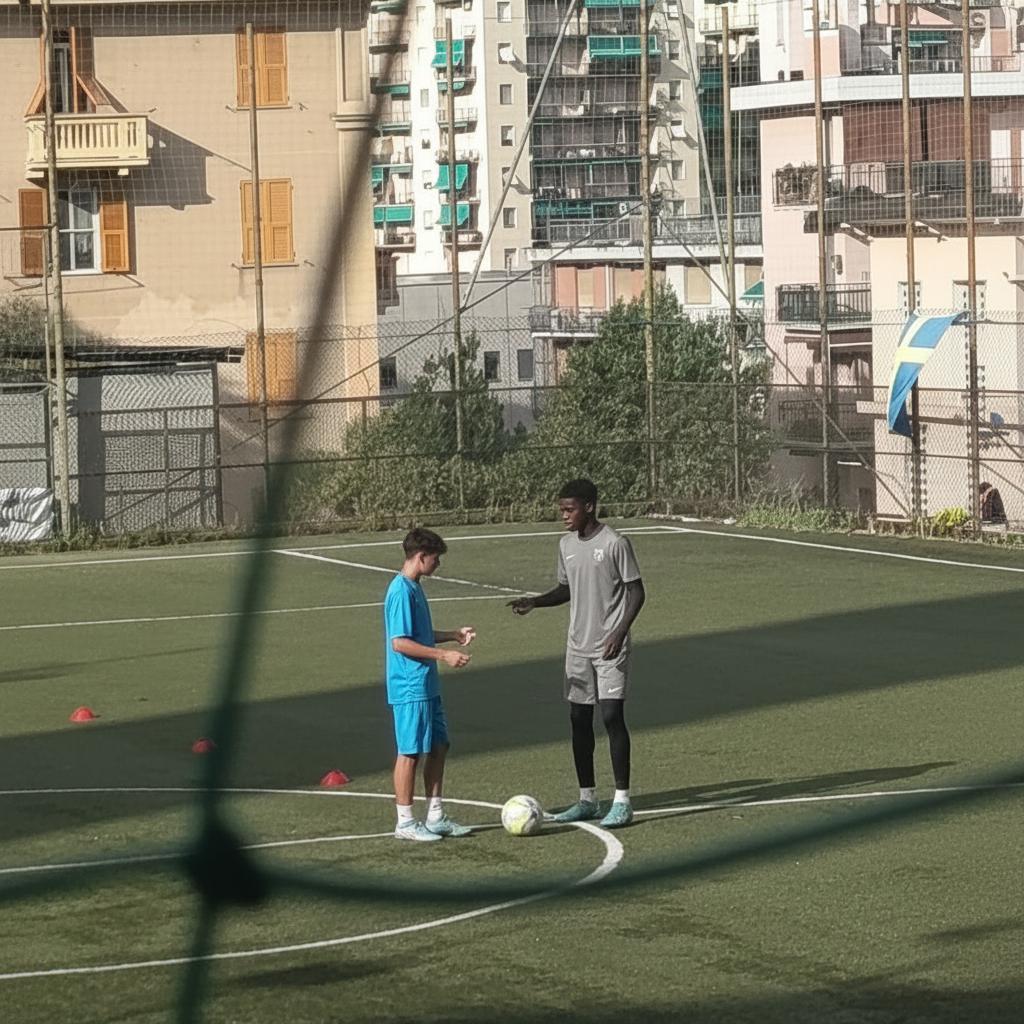 fai che parla con lamine jamal ed metti i colori in bianco e nero