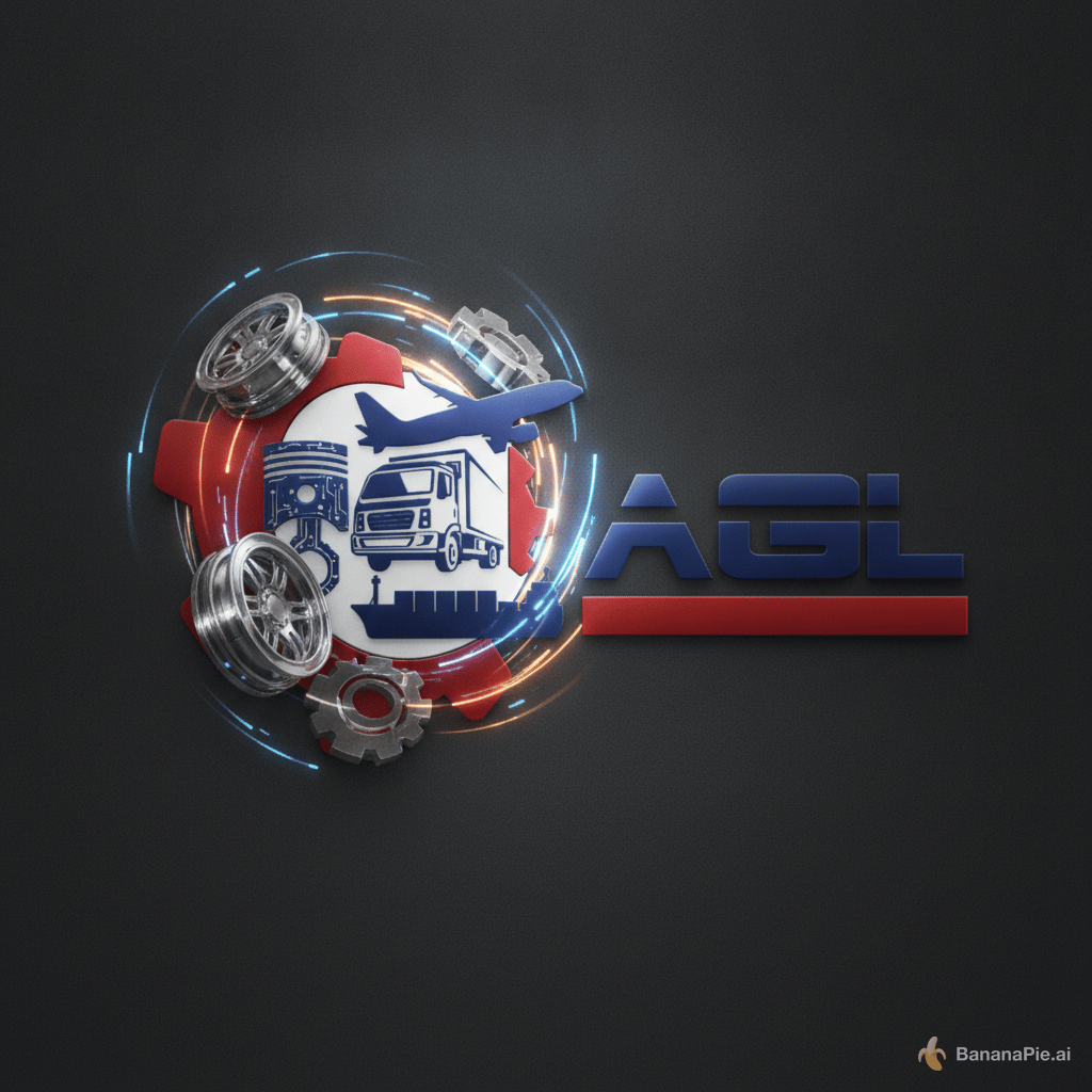 Generate a professional, high-end 4k motion graphics logo animation for a company in the following niche: AUTO SERVICE PARTS AND ACCESSORIES. Core Constraints: Identity Integrity: Animate the provided logo image exactly as it is. No Extra Text: Strictly NO AI-generated words, slogans, or extra text. If the logo has text, keep it. If it doesn't, NO text should appear. Contextual Animation: Before animating, identify 3 visual metaphors/elements associated with the specified niche (e.g., if automotive, use metallic textures/speed lines; if coffee, use steam/beans). Integrate these elements fluidly into the logo reveal. Motion Quality: High-end motion design, smooth easing curves, professional motion blur, and a sophisticated color palette matching the niche standards. Final Reveal: The animation must end with the logo perfectly centered and static. Style: Cinematic 4k, modern, minimalist, high-end render quality