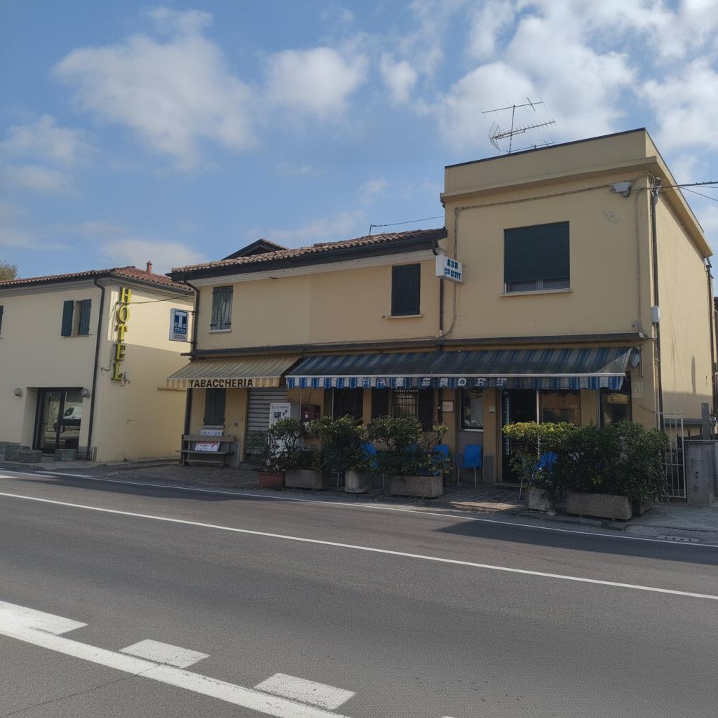 Nella foto in alto a sinistra c'è un cartello nella quale c'è una "T" prendi quel cartello e spostarlo più a destra
