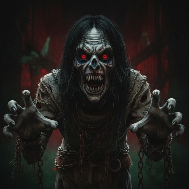Une personne style horrifique peur horreur a utiliser comme screameur dans mon jeu