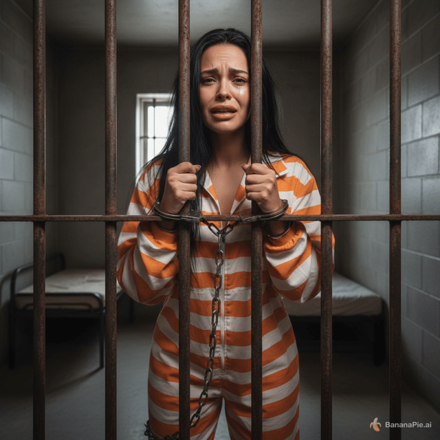 I want to see this person behind bars in prison with striped coveralls lookig desparate cryiong in hand cuffs and chains