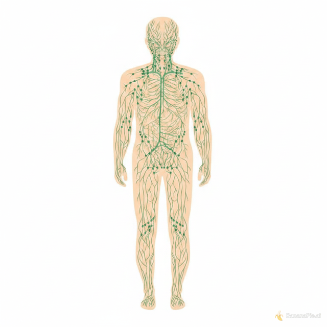 I would like a picture of the human lymphatic system
