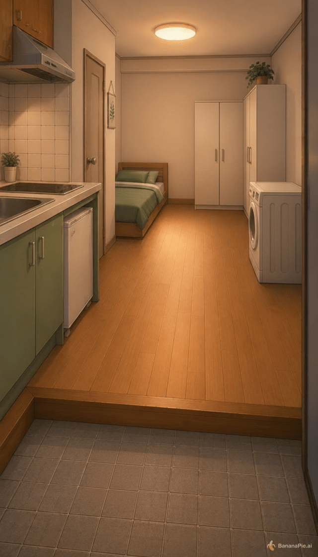 Ich will das im Stil von Delicious Emily haben ohne Deko nur Bett und Schrank und eine Waschmaschine als den ersten Schrank