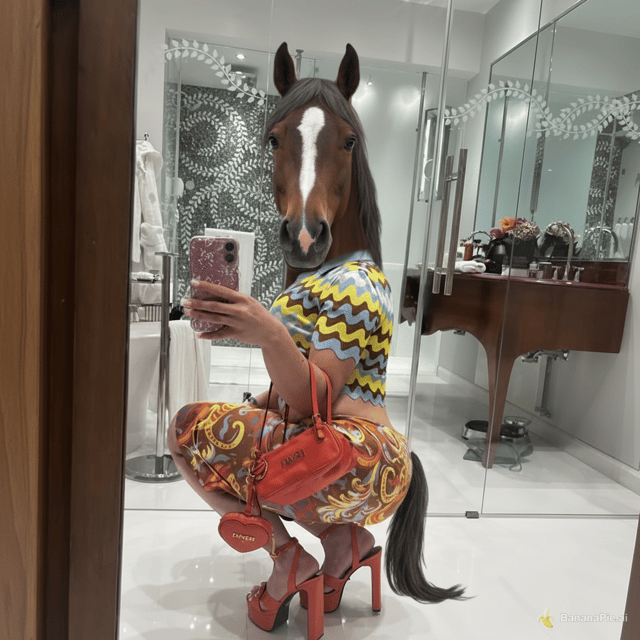 Make this image into a horse