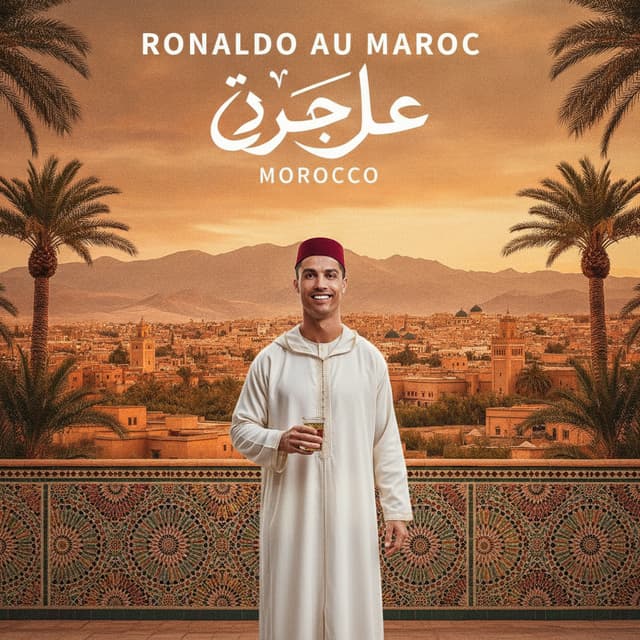 RONALDO AU MAROC FOND MAROC