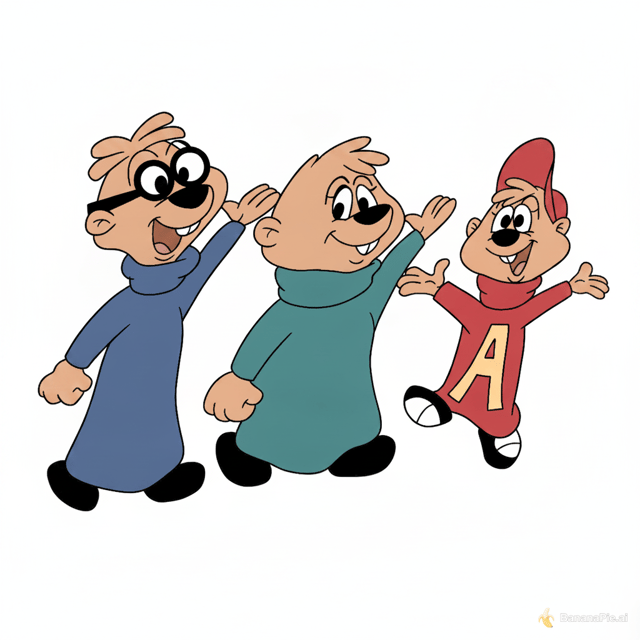 These characters as if they were drawn by Osamu Tezuka in 1965