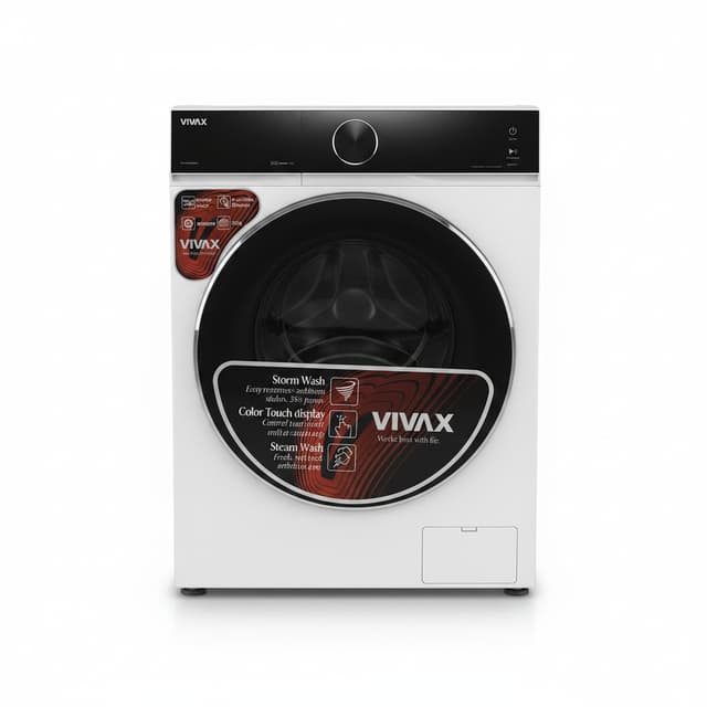make for web clear picture with no background or sthirophore under the washing machine. make it look proffesional.