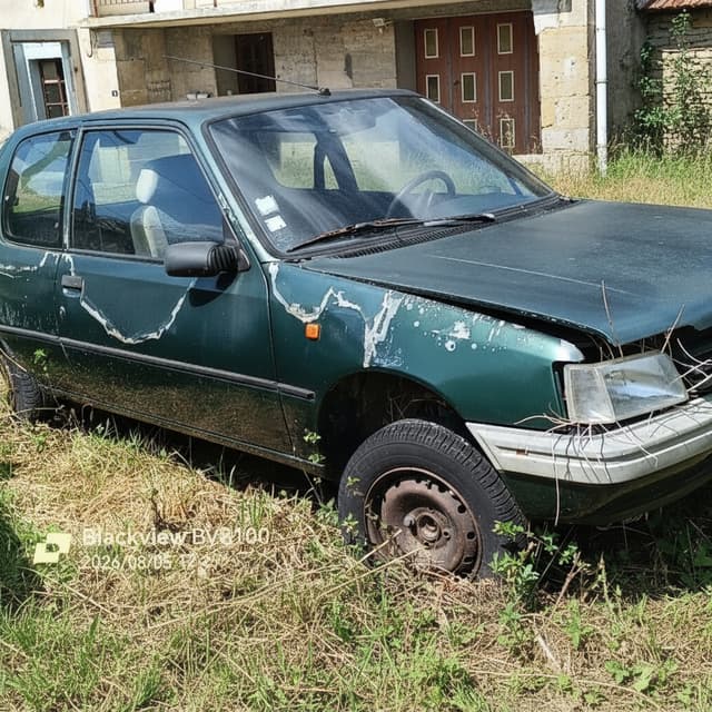 remove the other cars in the background