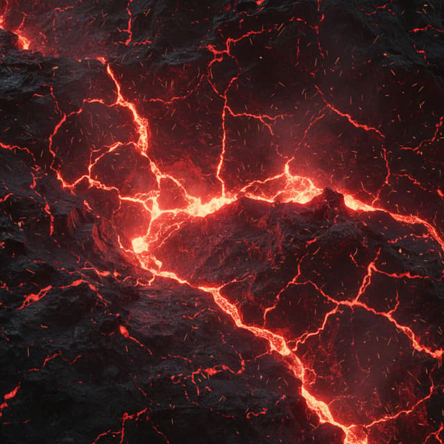 make me a red lighting texture rugged and glowing