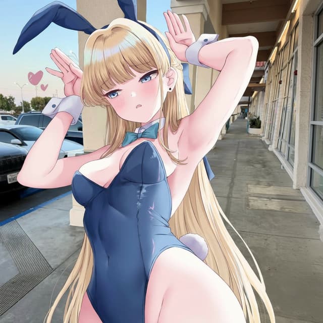 make the girl in the second image wear the outfit of the girl from the first image