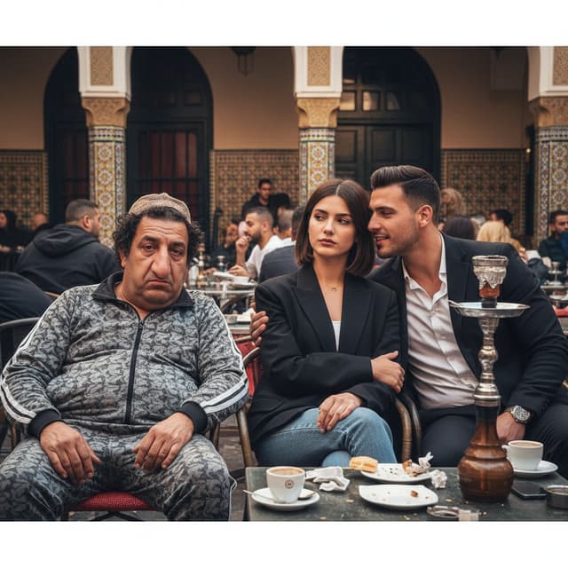 ahora haz una que sea el samy que es un moro asi con pinta de haber nacido sin ganas con nariz gigantesca rizos asquerosos y cuerpo de pera de argelia contra la maely que es una francesa tambien con nariz pero bastante mas atractiva que pasa del samy y samy sigue enamorado de ella mientras que ella esta con otro que es el fabricio