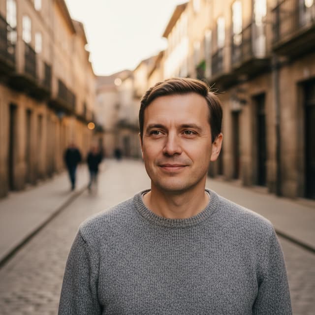 48 letni mężczyzna z europy wschodniej