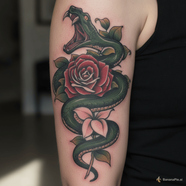 make a realistic looking tatto from this