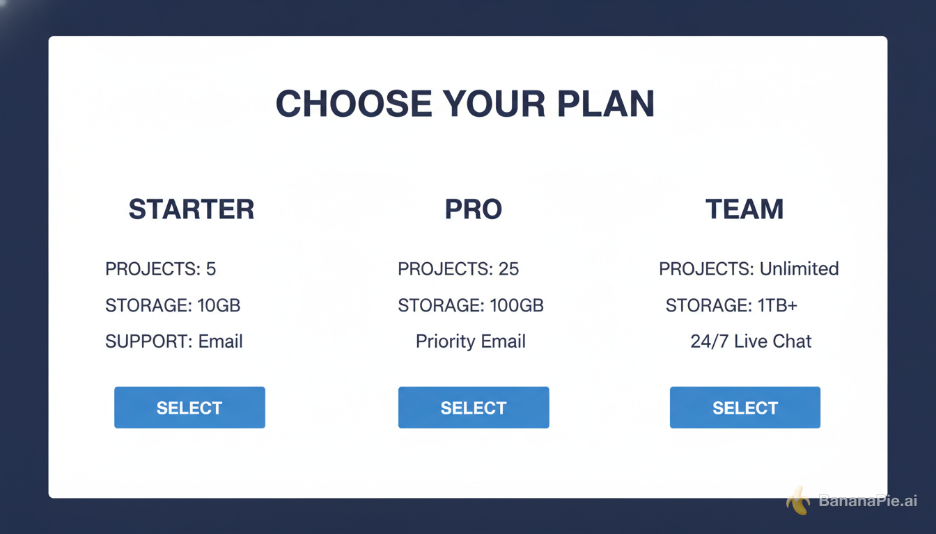 Structured UI graphic